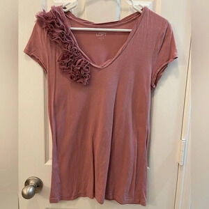 Rose Pink‎ LOFT Top